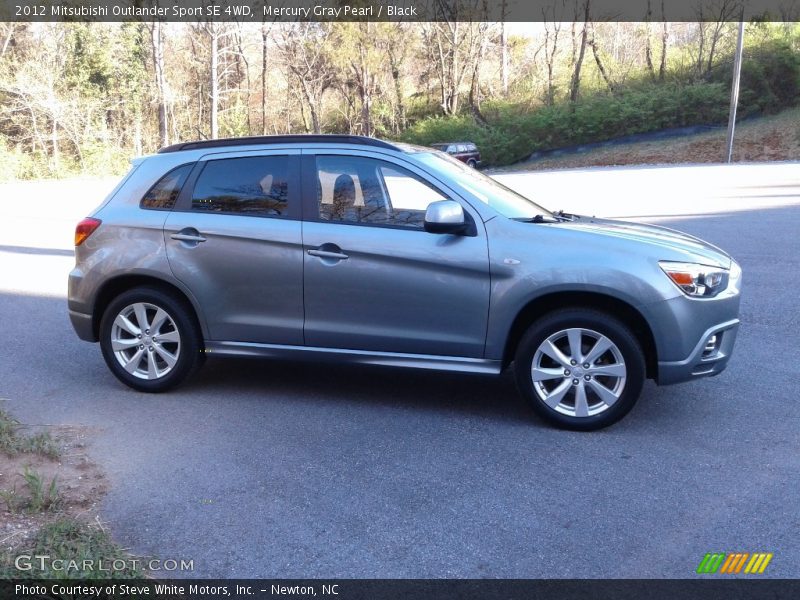 Mercury Gray Pearl / Black 2012 Mitsubishi Outlander Sport SE 4WD