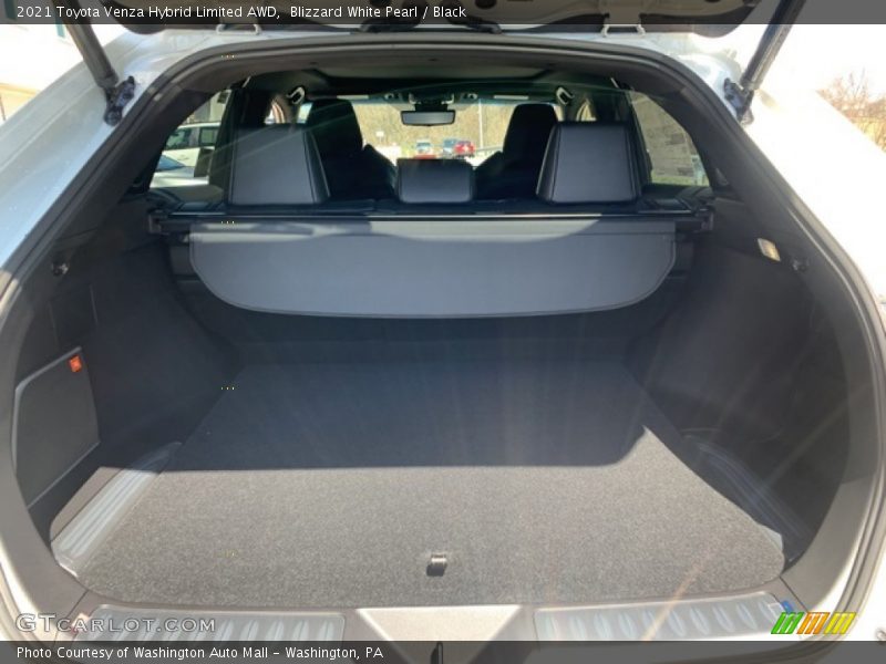 Blizzard White Pearl / Black 2021 Toyota Venza Hybrid Limited AWD