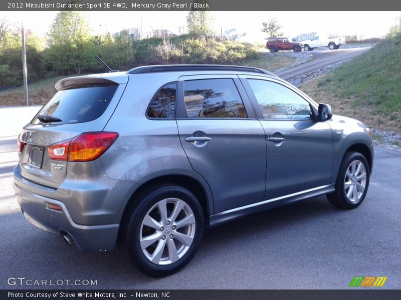 Mercury Gray Pearl / Black 2012 Mitsubishi Outlander Sport SE 4WD