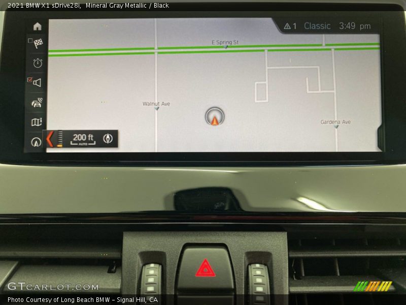 Mineral Gray Metallic / Black 2021 BMW X1 sDrive28i