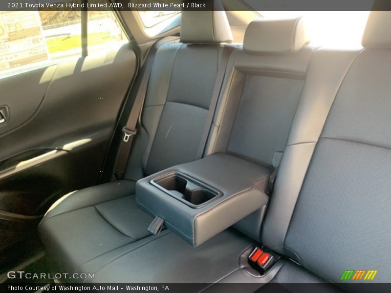 Blizzard White Pearl / Black 2021 Toyota Venza Hybrid Limited AWD