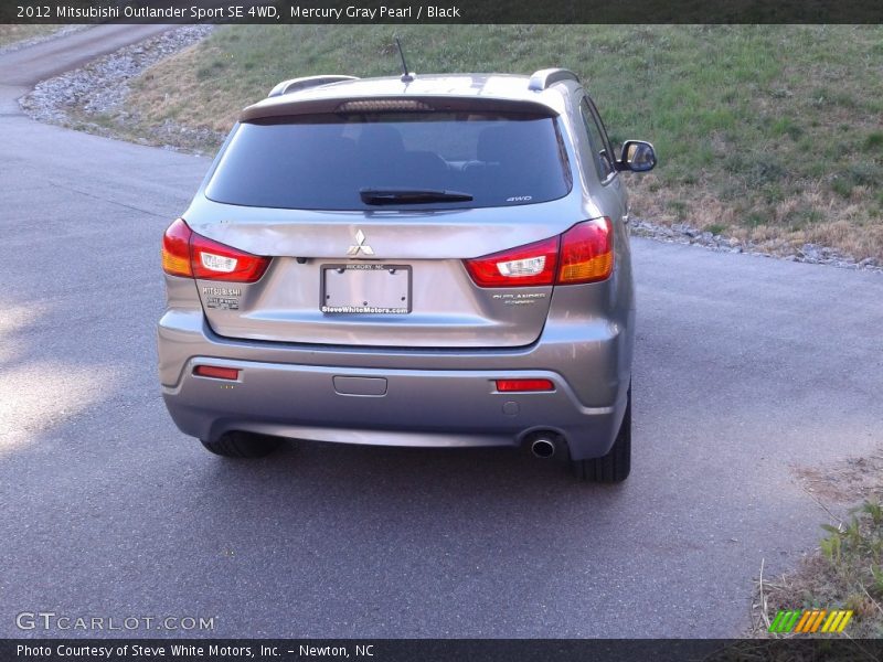 Mercury Gray Pearl / Black 2012 Mitsubishi Outlander Sport SE 4WD