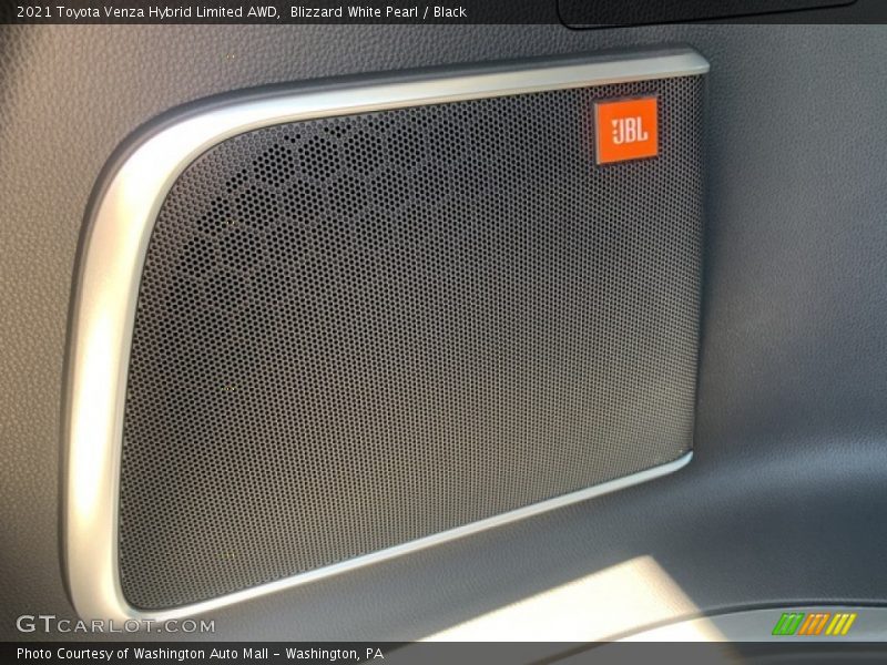 Blizzard White Pearl / Black 2021 Toyota Venza Hybrid Limited AWD