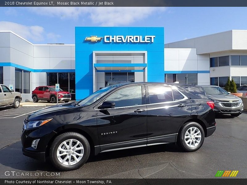 Mosaic Black Metallic / Jet Black 2018 Chevrolet Equinox LT