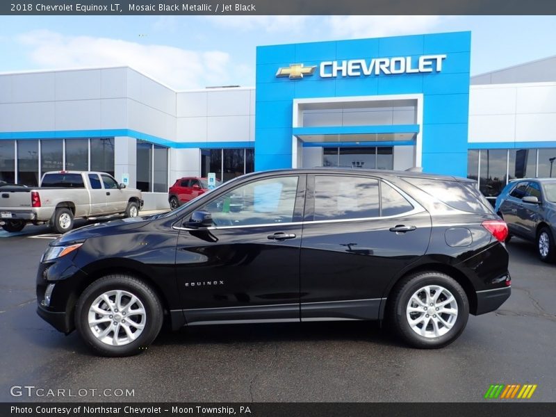 Mosaic Black Metallic / Jet Black 2018 Chevrolet Equinox LT