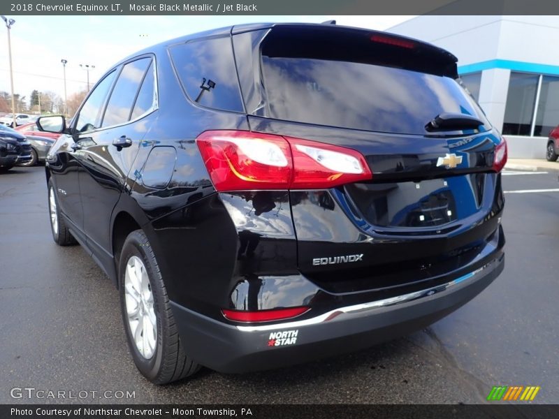 Mosaic Black Metallic / Jet Black 2018 Chevrolet Equinox LT