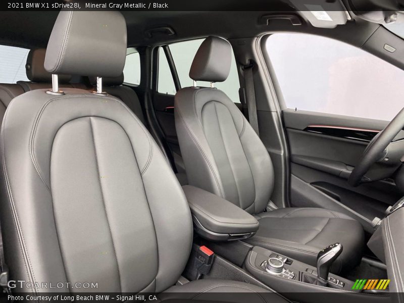 Mineral Gray Metallic / Black 2021 BMW X1 sDrive28i