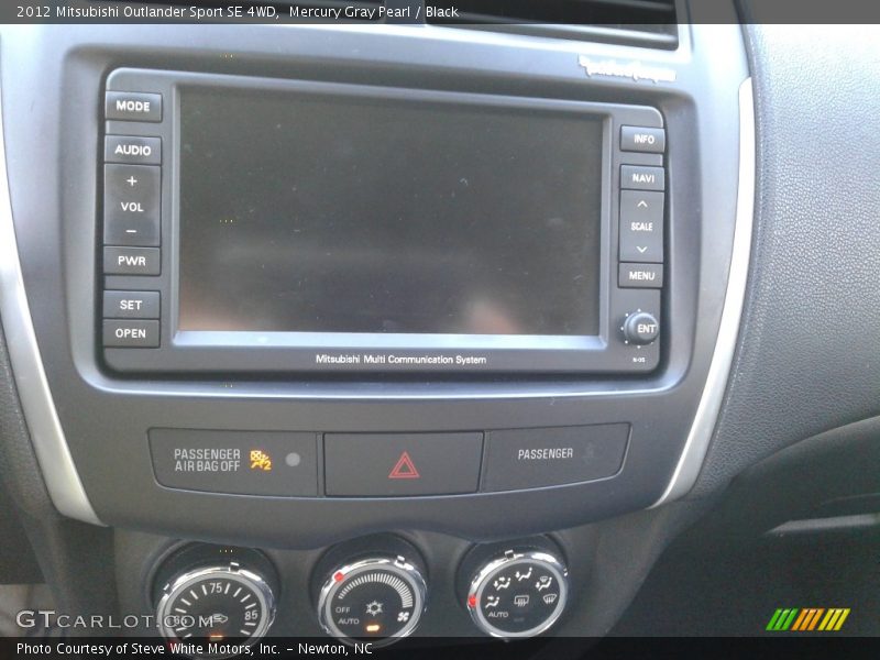 Mercury Gray Pearl / Black 2012 Mitsubishi Outlander Sport SE 4WD