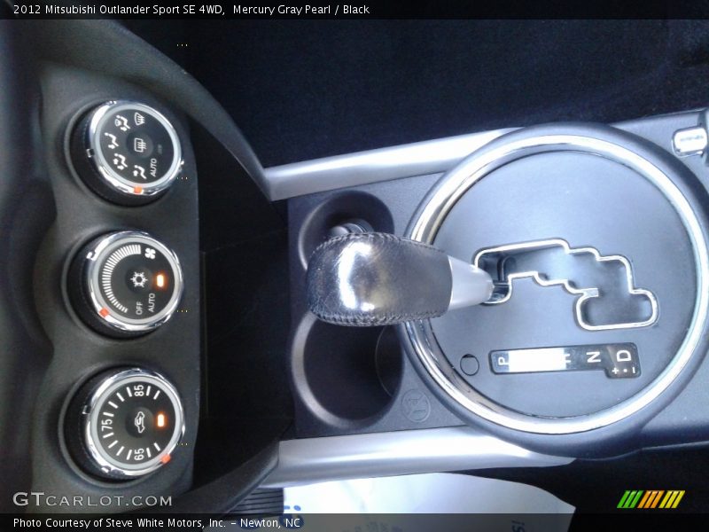 Mercury Gray Pearl / Black 2012 Mitsubishi Outlander Sport SE 4WD