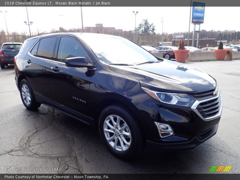 Mosaic Black Metallic / Jet Black 2018 Chevrolet Equinox LT