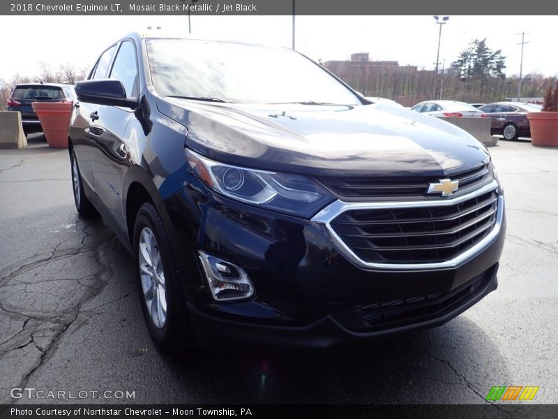 Mosaic Black Metallic / Jet Black 2018 Chevrolet Equinox LT