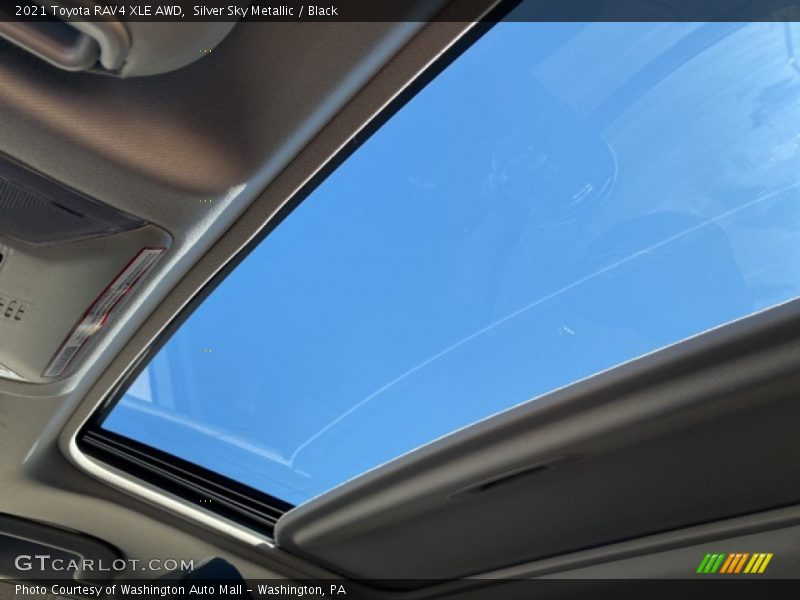 Silver Sky Metallic / Black 2021 Toyota RAV4 XLE AWD