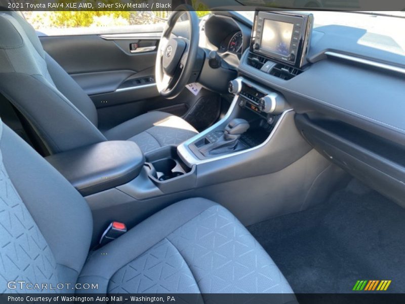 Silver Sky Metallic / Black 2021 Toyota RAV4 XLE AWD