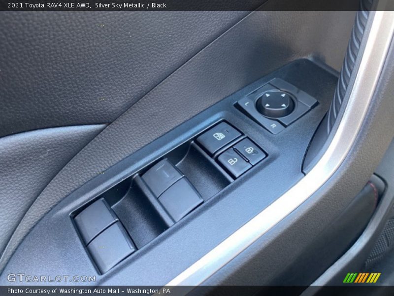 Silver Sky Metallic / Black 2021 Toyota RAV4 XLE AWD