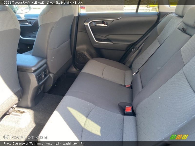 Silver Sky Metallic / Black 2021 Toyota RAV4 XLE AWD