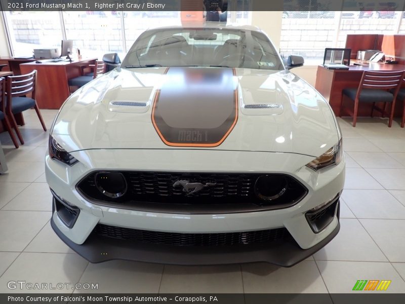 Fighter Jet Gray / Ebony 2021 Ford Mustang Mach 1