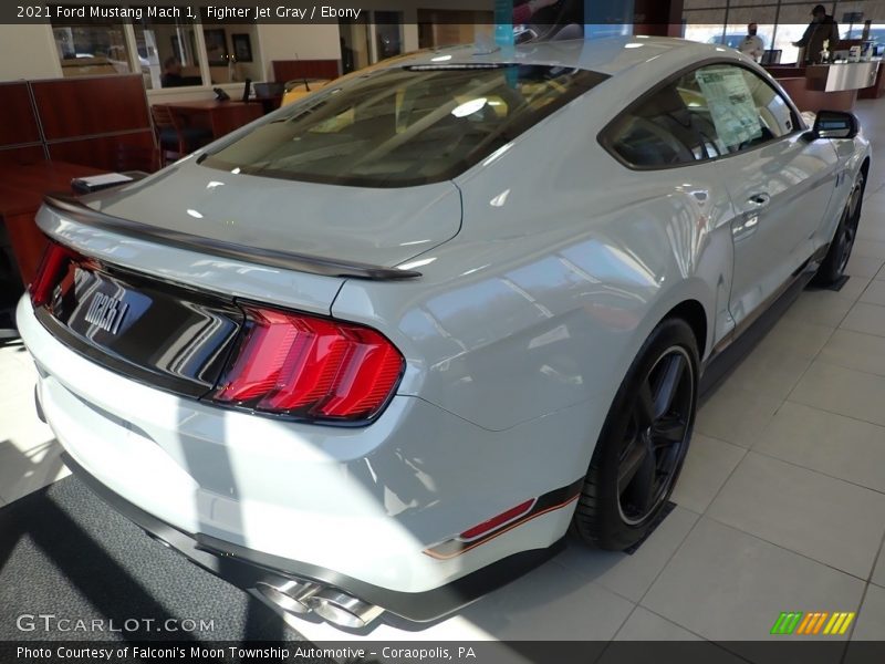 Fighter Jet Gray / Ebony 2021 Ford Mustang Mach 1