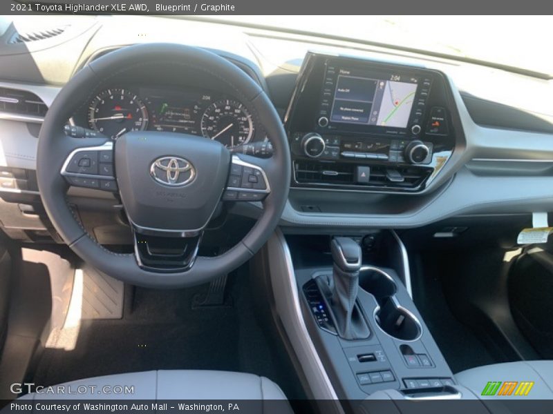 Blueprint / Graphite 2021 Toyota Highlander XLE AWD