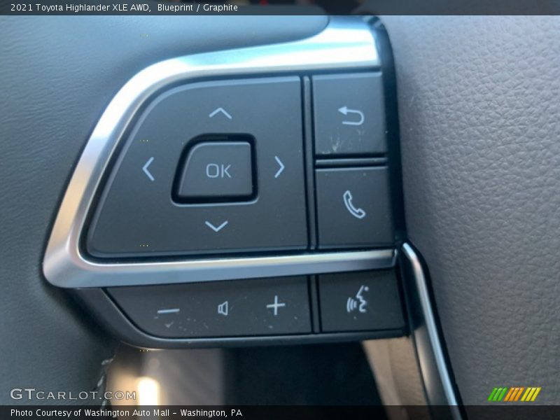 Blueprint / Graphite 2021 Toyota Highlander XLE AWD