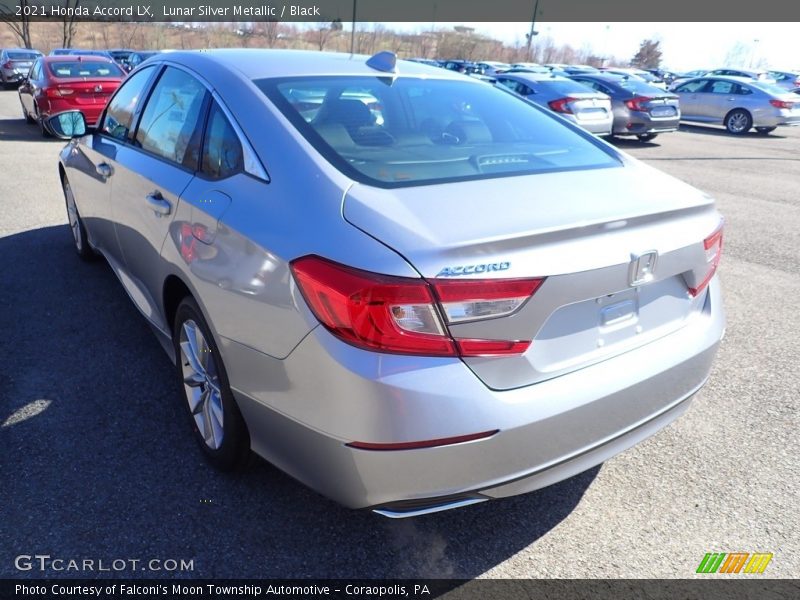 Lunar Silver Metallic / Black 2021 Honda Accord LX