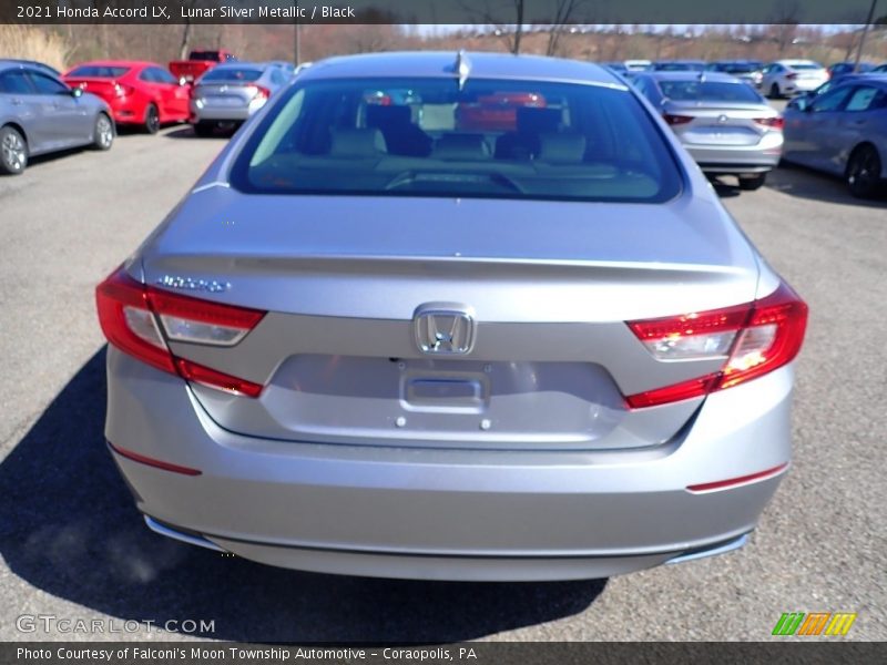 Lunar Silver Metallic / Black 2021 Honda Accord LX