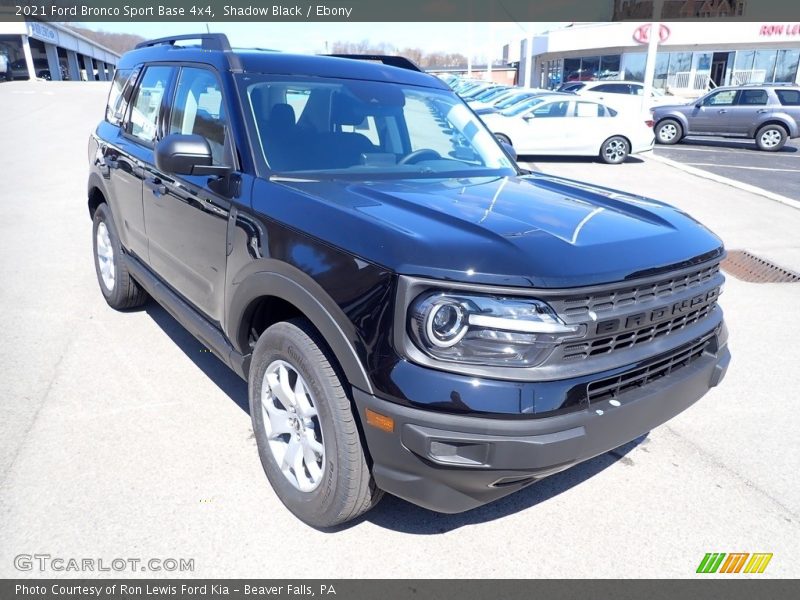 Shadow Black / Ebony 2021 Ford Bronco Sport Base 4x4