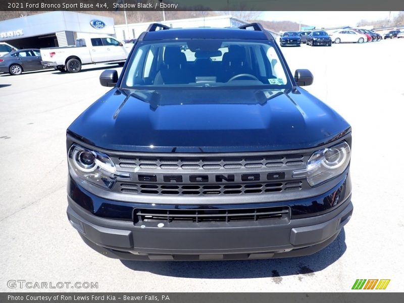 Shadow Black / Ebony 2021 Ford Bronco Sport Base 4x4
