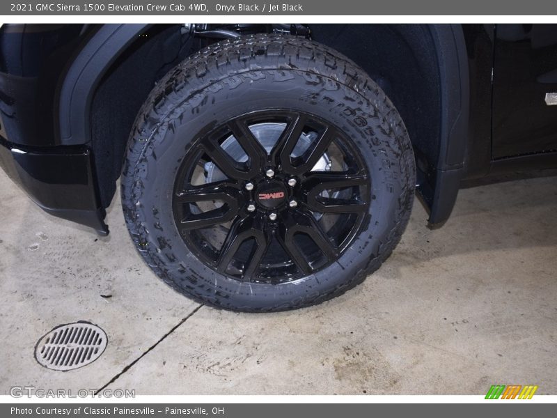 Onyx Black / Jet Black 2021 GMC Sierra 1500 Elevation Crew Cab 4WD