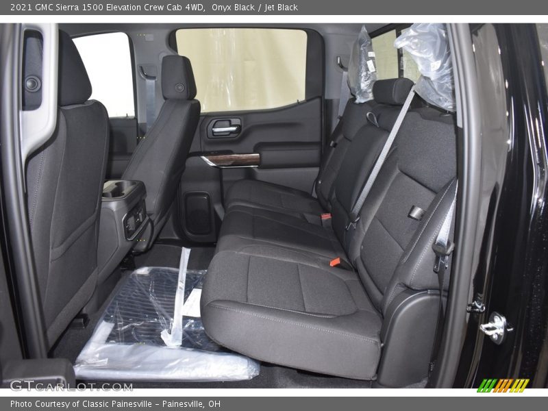 Onyx Black / Jet Black 2021 GMC Sierra 1500 Elevation Crew Cab 4WD