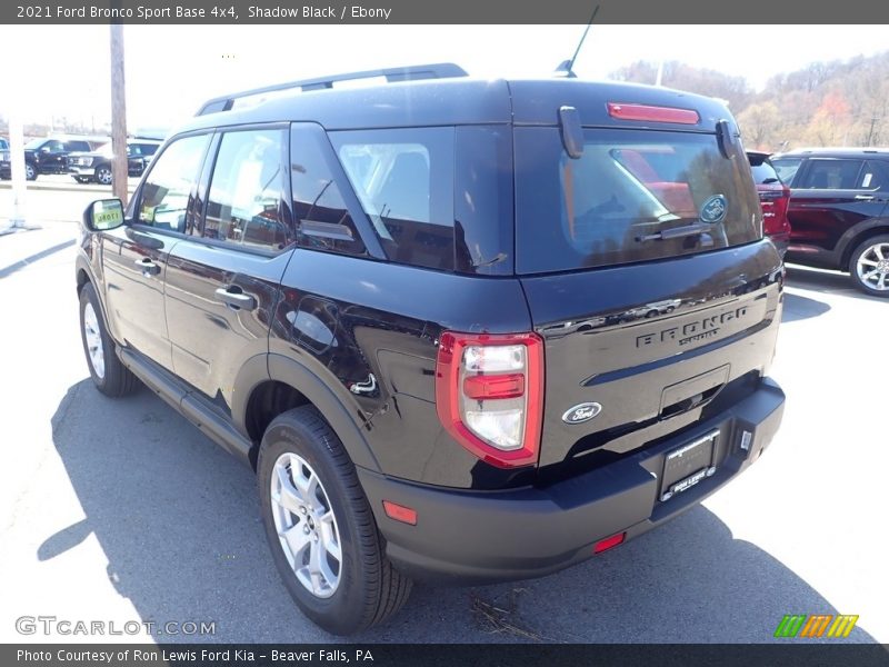 Shadow Black / Ebony 2021 Ford Bronco Sport Base 4x4