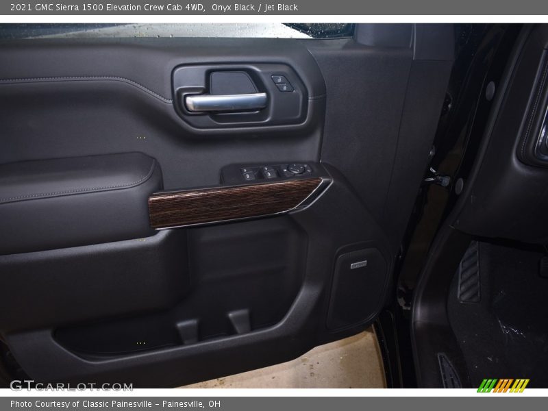 Onyx Black / Jet Black 2021 GMC Sierra 1500 Elevation Crew Cab 4WD
