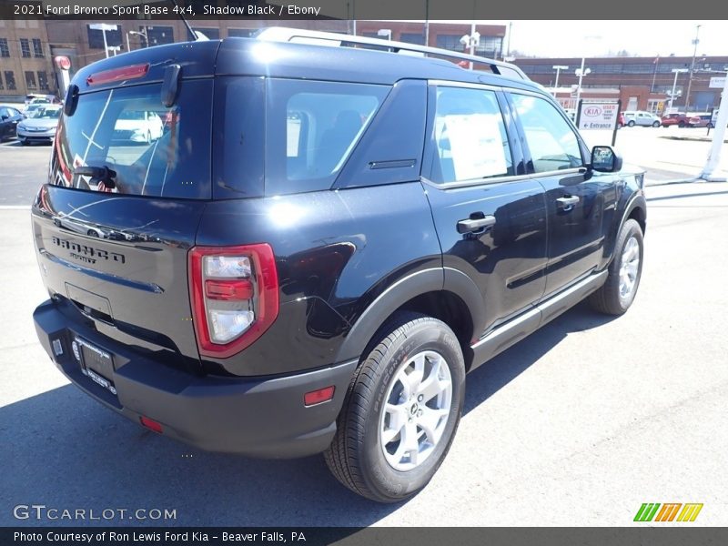 Shadow Black / Ebony 2021 Ford Bronco Sport Base 4x4