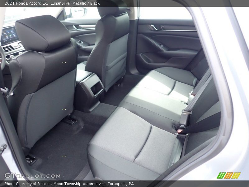 Lunar Silver Metallic / Black 2021 Honda Accord LX