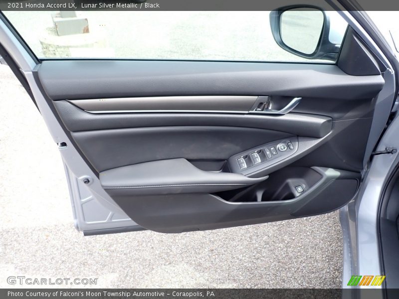 Lunar Silver Metallic / Black 2021 Honda Accord LX