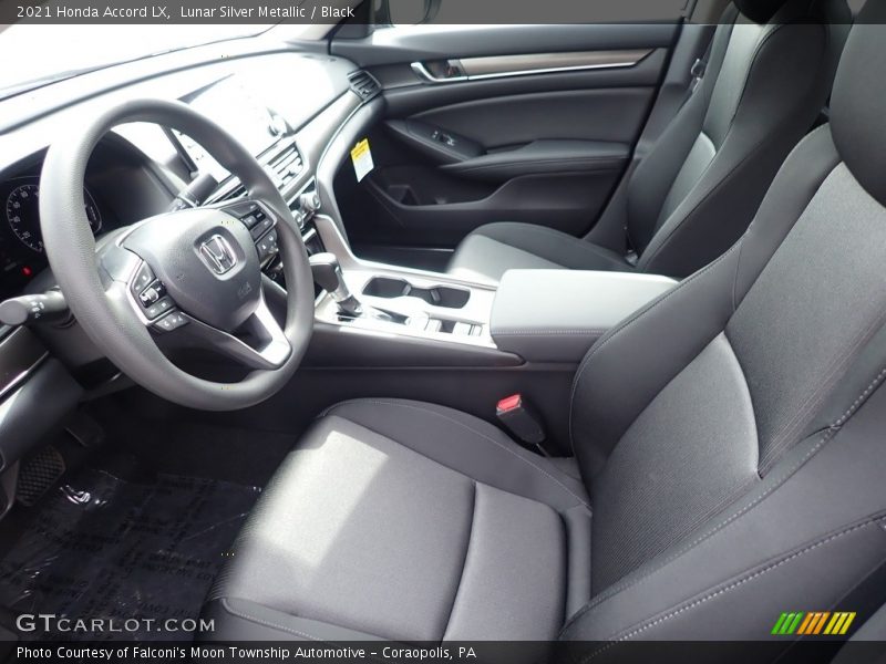 Lunar Silver Metallic / Black 2021 Honda Accord LX