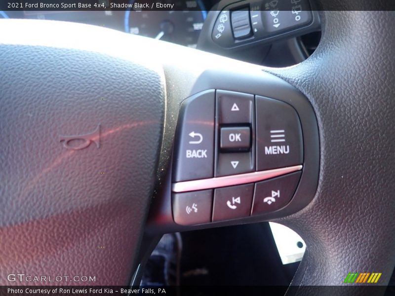 Shadow Black / Ebony 2021 Ford Bronco Sport Base 4x4