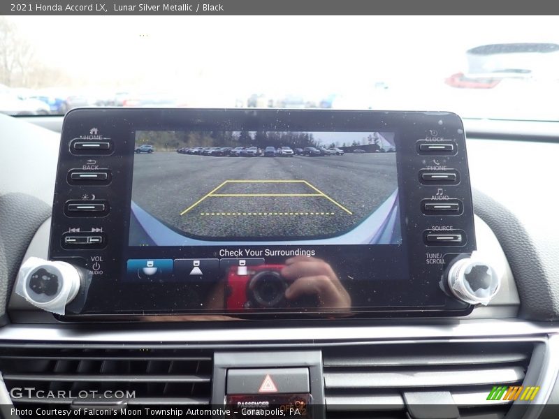 Lunar Silver Metallic / Black 2021 Honda Accord LX