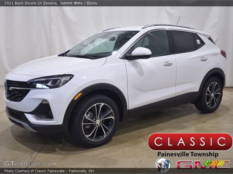 Summit White / Ebony 2021 Buick Encore GX Essence