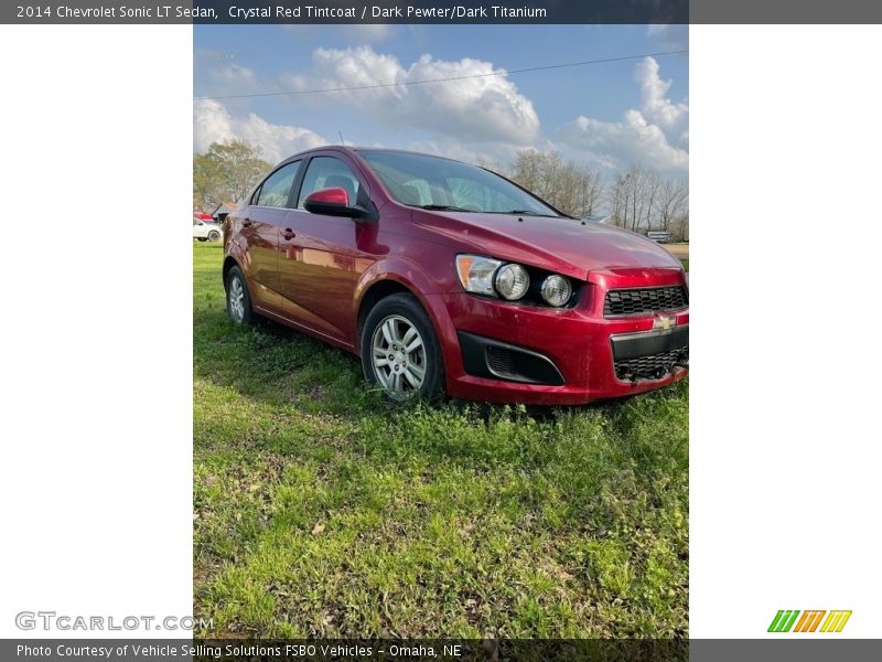  2014 Sonic LT Sedan Crystal Red Tintcoat