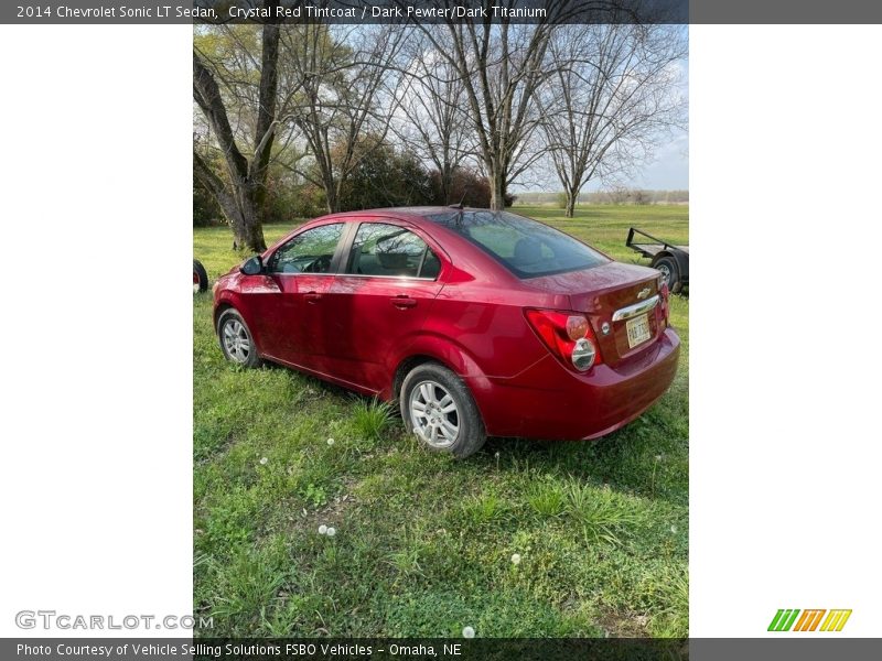  2014 Sonic LT Sedan Crystal Red Tintcoat
