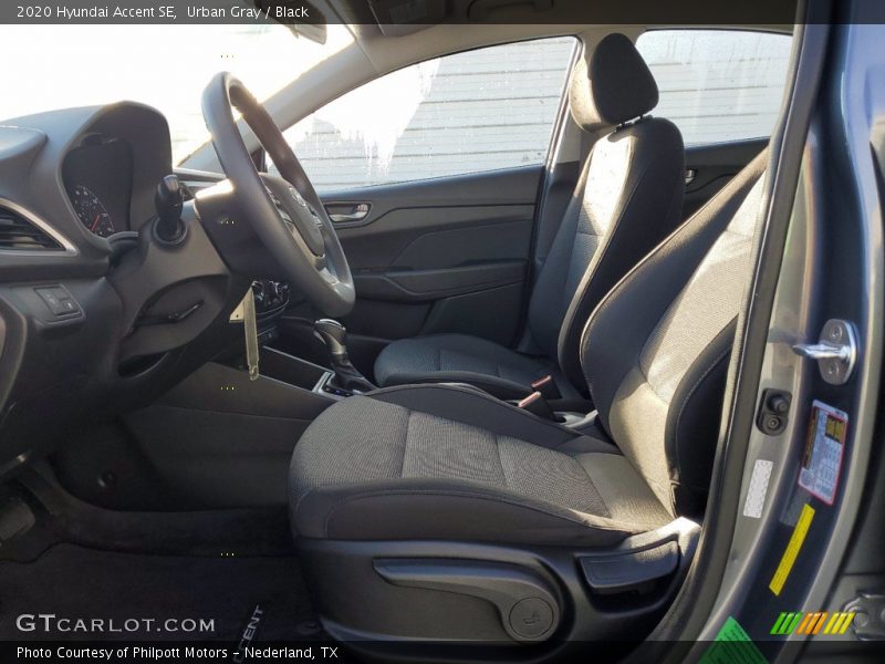 Urban Gray / Black 2020 Hyundai Accent SE