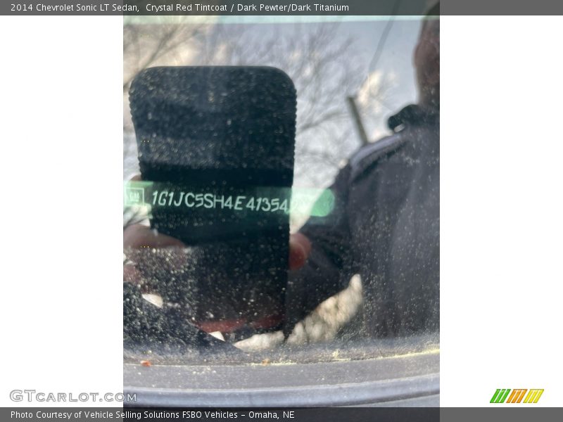 Crystal Red Tintcoat / Dark Pewter/Dark Titanium 2014 Chevrolet Sonic LT Sedan