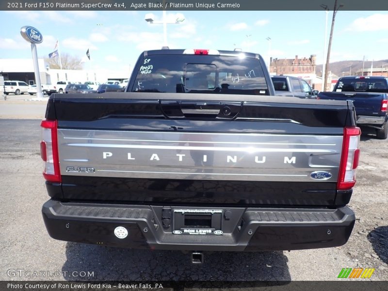  2021 F150 Platinum SuperCrew 4x4 Logo