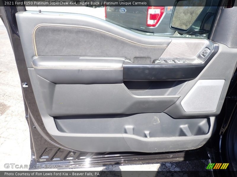 Agate Black / Platinum Unique Carmelo 2021 Ford F150 Platinum SuperCrew 4x4
