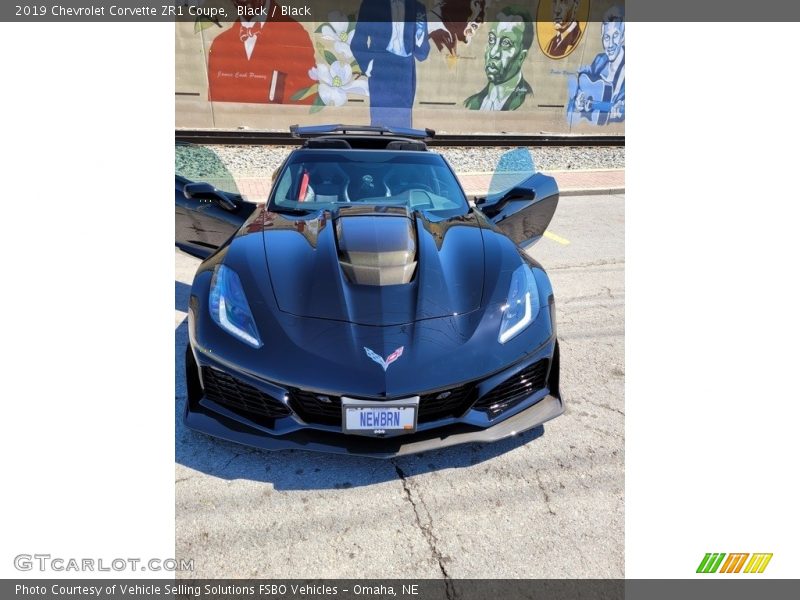 Black / Black 2019 Chevrolet Corvette ZR1 Coupe