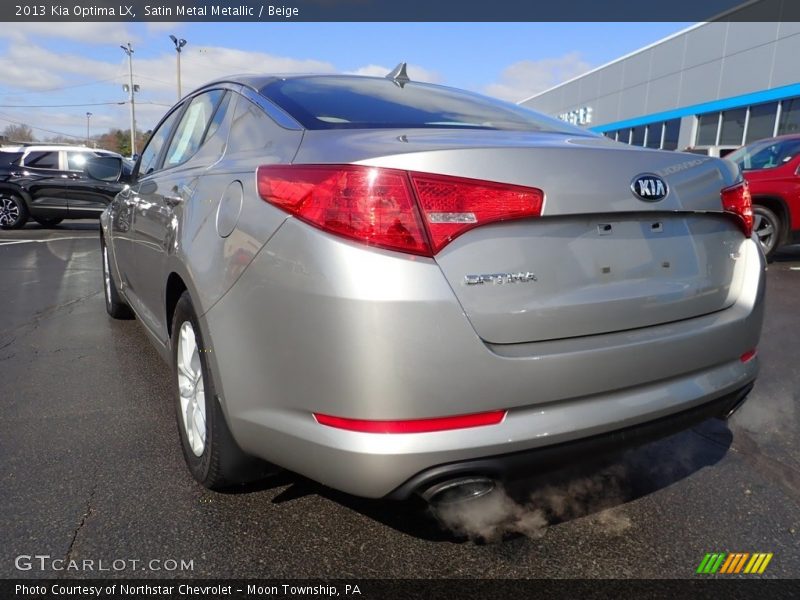 Satin Metal Metallic / Beige 2013 Kia Optima LX