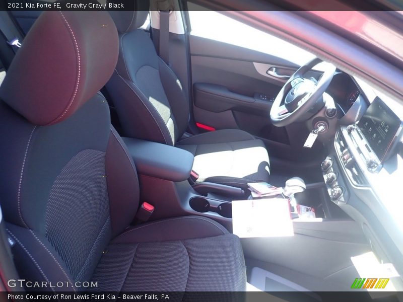 Gravity Gray / Black 2021 Kia Forte FE