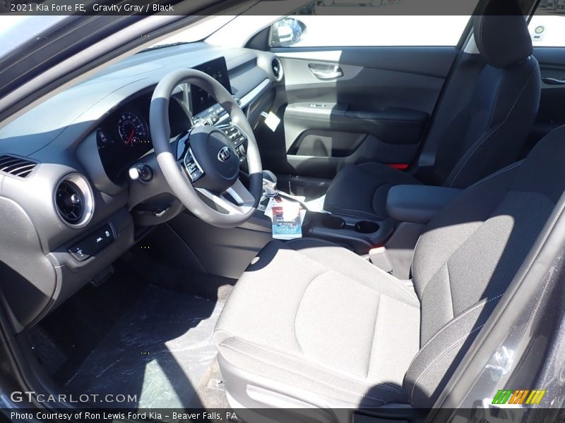 Gravity Gray / Black 2021 Kia Forte FE