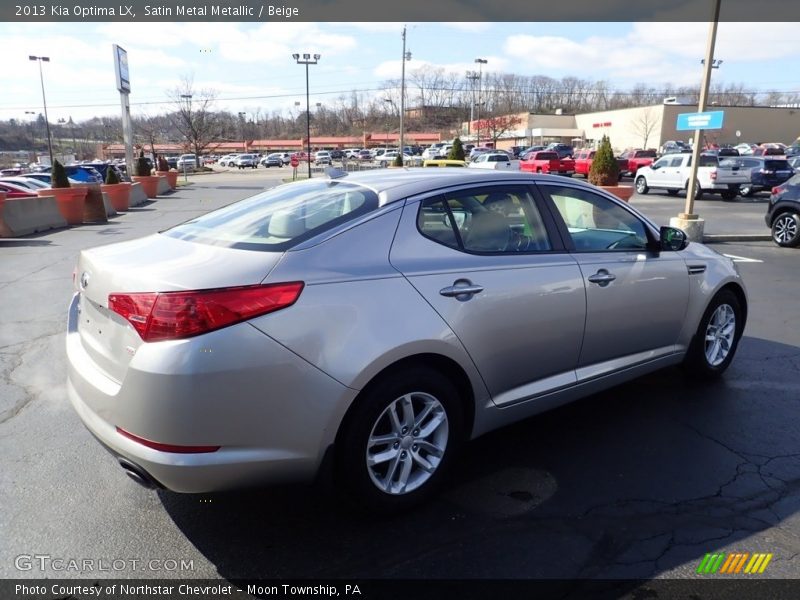 Satin Metal Metallic / Beige 2013 Kia Optima LX