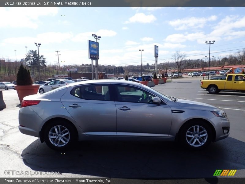 Satin Metal Metallic / Beige 2013 Kia Optima LX